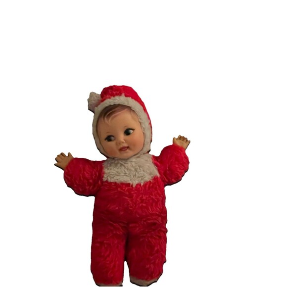 Vintage rubber face big baby chinese folk‎ doll 19 in - Picture 3 of 4